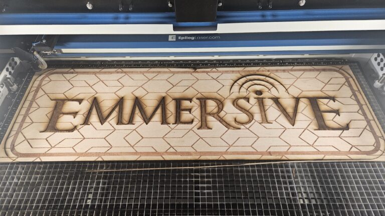 Deep Engrave & Light Background Pattern