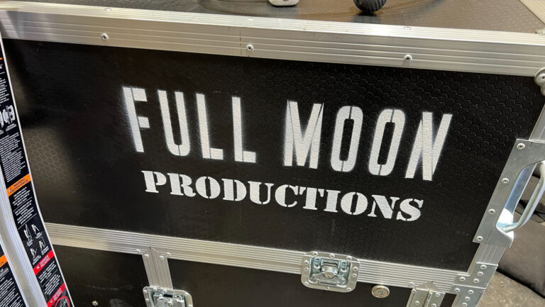 Full Moon Road Case Laser Cut Stencil
